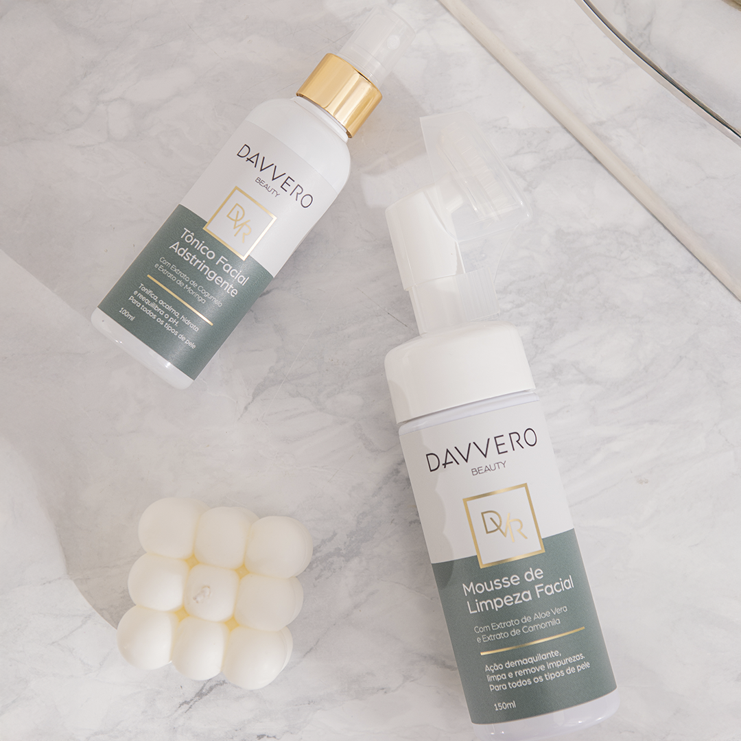 Kit Skincare de Limpeza e Tonificação Facial